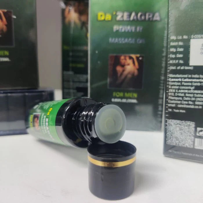 Da' ZEAGRA Power Massage Oil